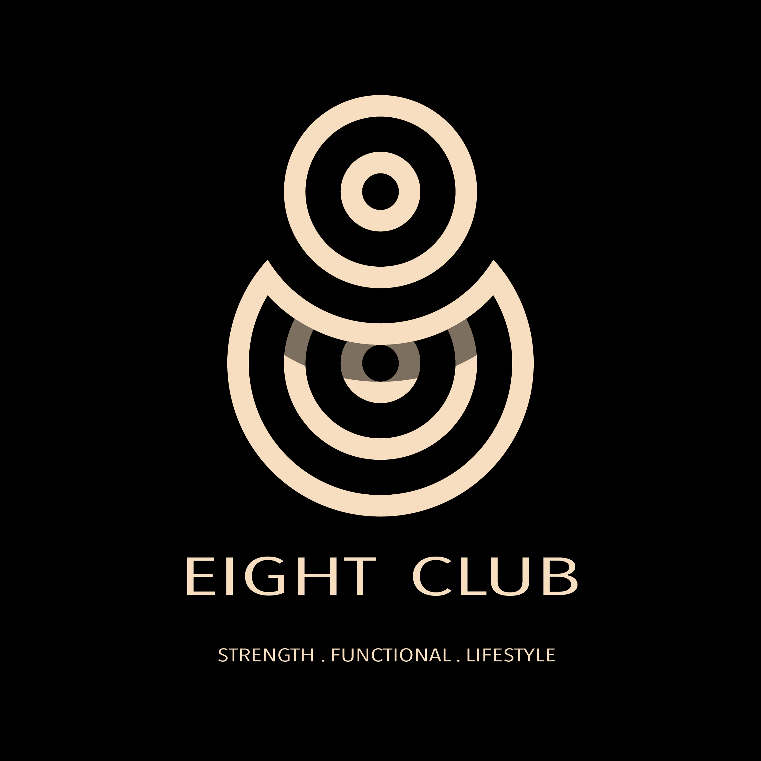 8Club logo dark